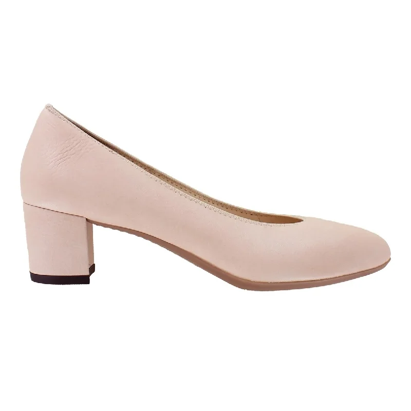 Elegant kitten heel pumps-Ara Women's Kendall Nude Leather