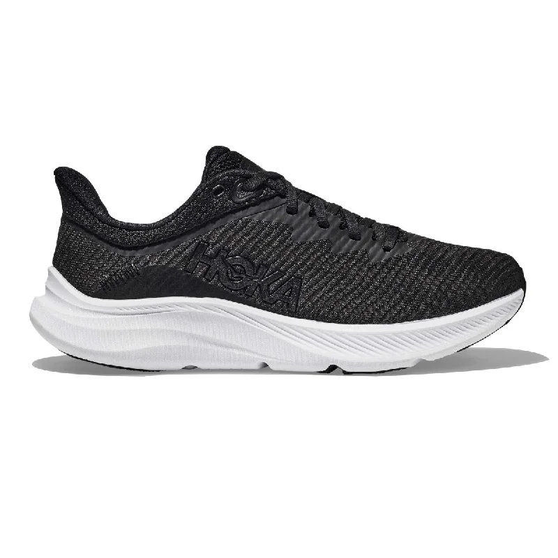 Casual white sneakers for women-Hoka One One Women's Solimar Black/White