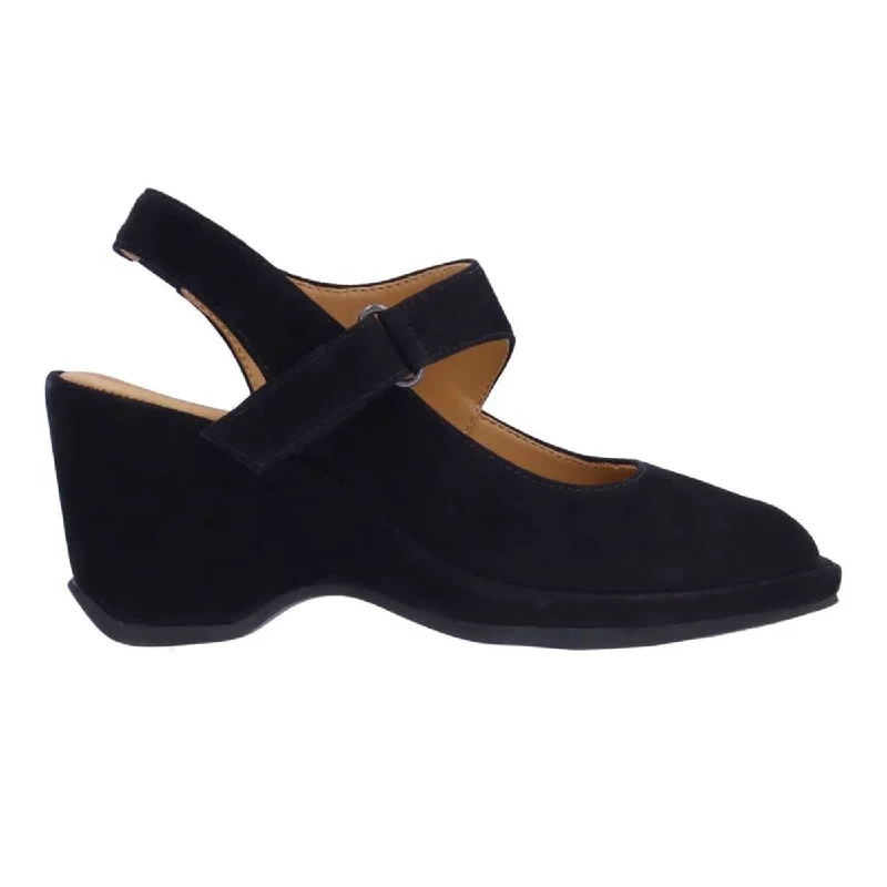 Chic kitten heels for parties-L'Amour Des Pieds Women's Onella Black Suede