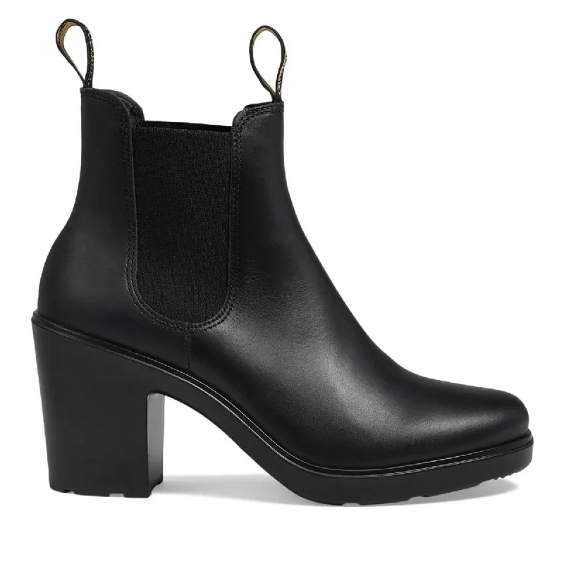 Trendy ankle boots for fall-Blundstone Women's 2365 Black Leather