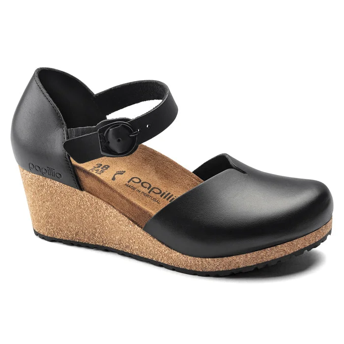 Elegant slingback heels for work-Womens Birkenstock Mary Narrow Black