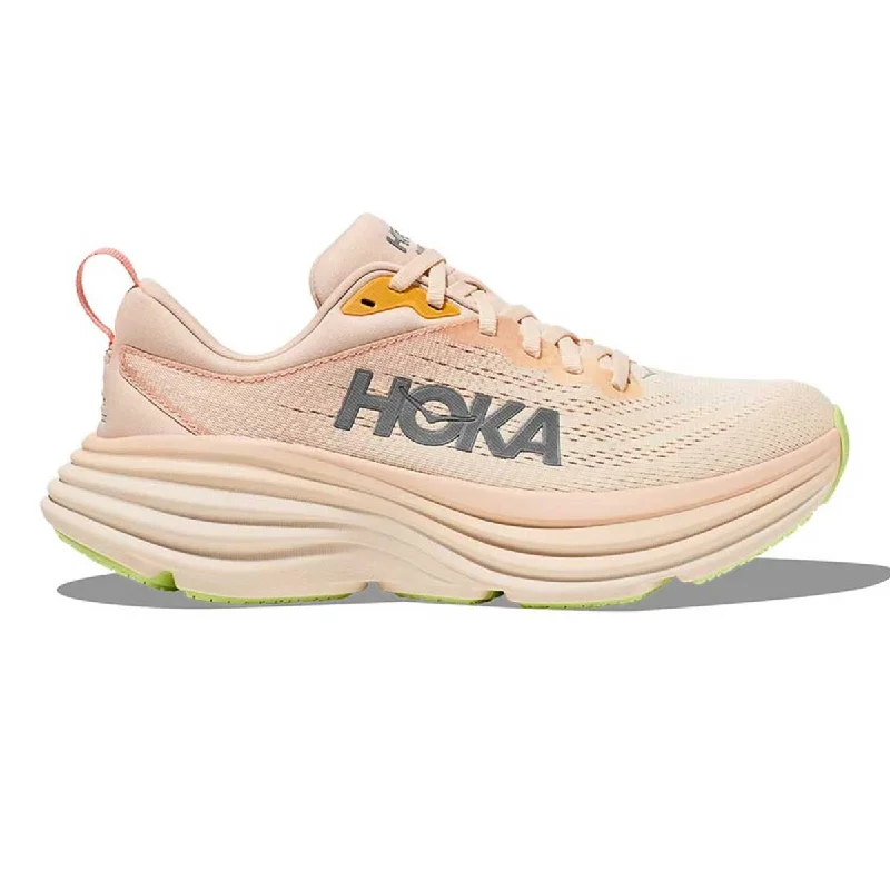 Luxury pointed-toe pumps-Hoka One One Women's Bondi 8 Cream/Vanilla