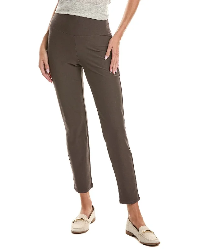 Trendy athleisure wear for women-EILEEN FISHER High-Waist Slim Pant