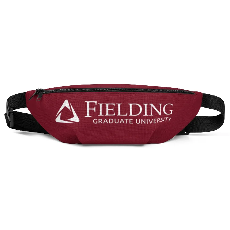 Chic high-waisted shorts-Fanny Pack - Merlot | Fielding Logo