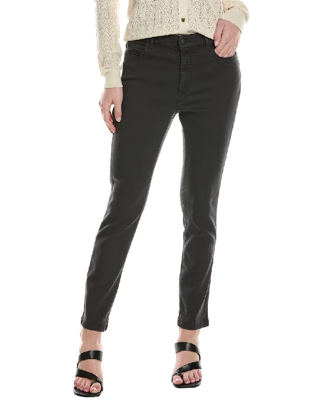 Elegant evening tops with lace-Marella Black Skinny Jean