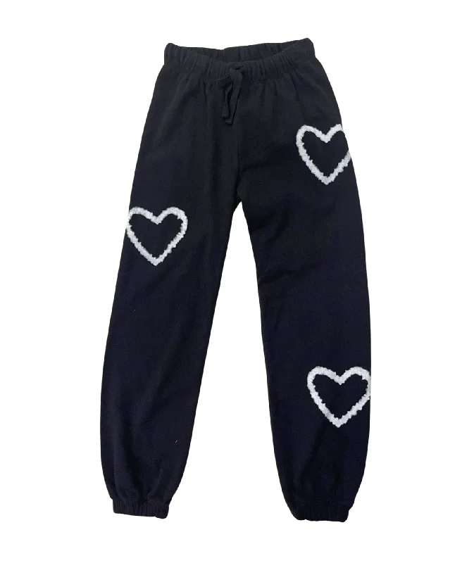 Stylish high-low dresses-FBZ Girls Jami Heart Dyed Sweatpants