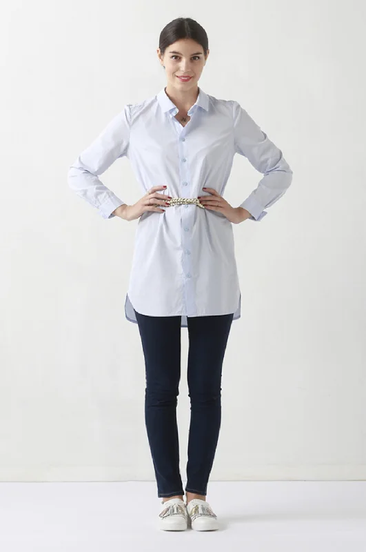 Soft flannel shirts for women-I AM Patterns Hermes Shirt and Dress