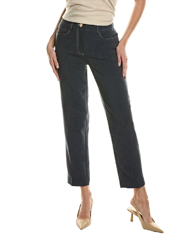 Casual ripped jeans for women-T Tahari Slim Pant