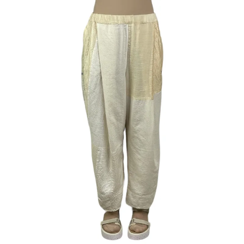 Chic wrap dresses for work-JAIPUR KANTHA BAGGY PANT