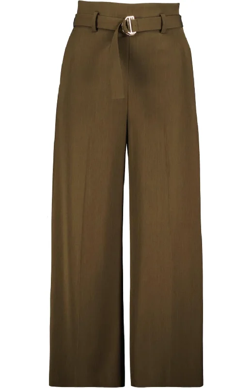 Chic midi skirts for office-Women's Dolan D-Ring Pants In Olive