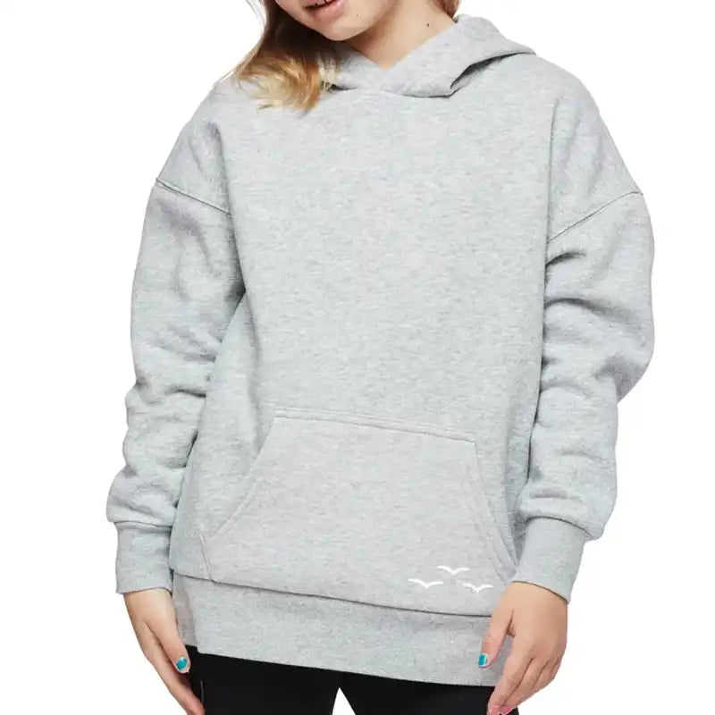 Stylish crop tops for summer-LazyPants Youth Cooper Fleece Hoodie