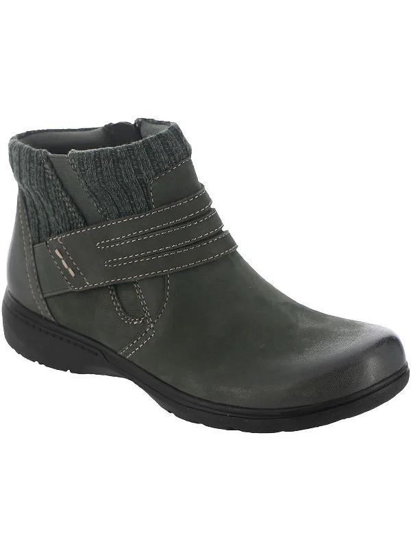 dark green nubuck