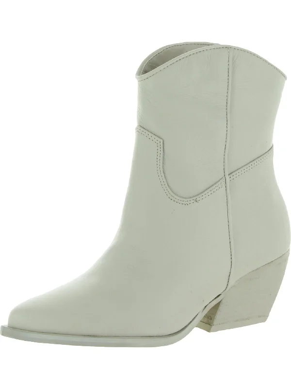 Stylish Chelsea boots for winter-Womens Leather Booties Ankle Boots