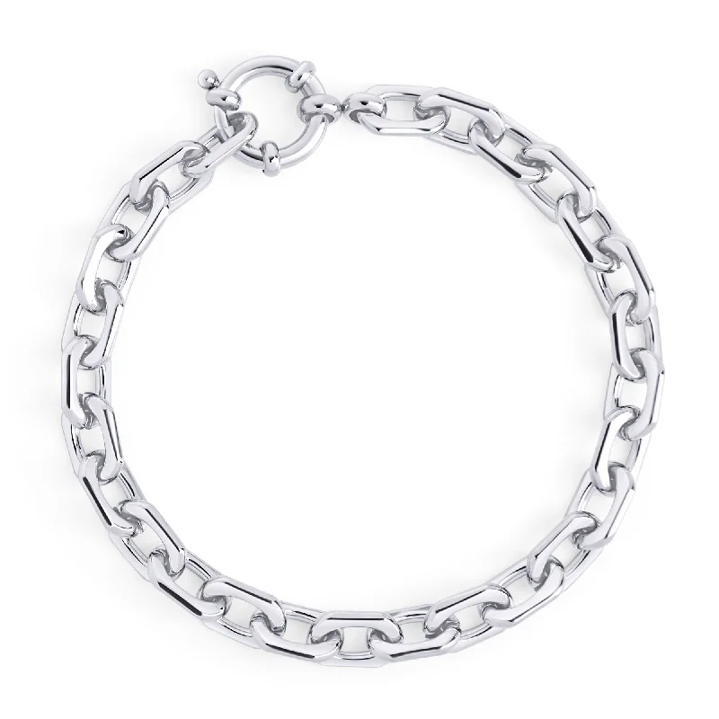 Affordable silver charm bracelets-Maude Bracelet