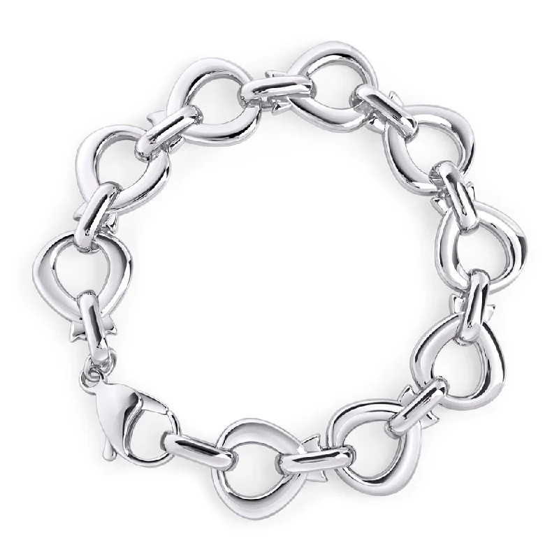 Chic minimalist necklaces in silver-Nicole Bracelet