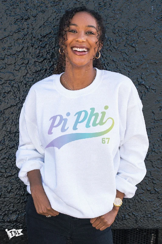 Trendy bomber jackets for fall-Pi Beta Phi Fenway Crewneck