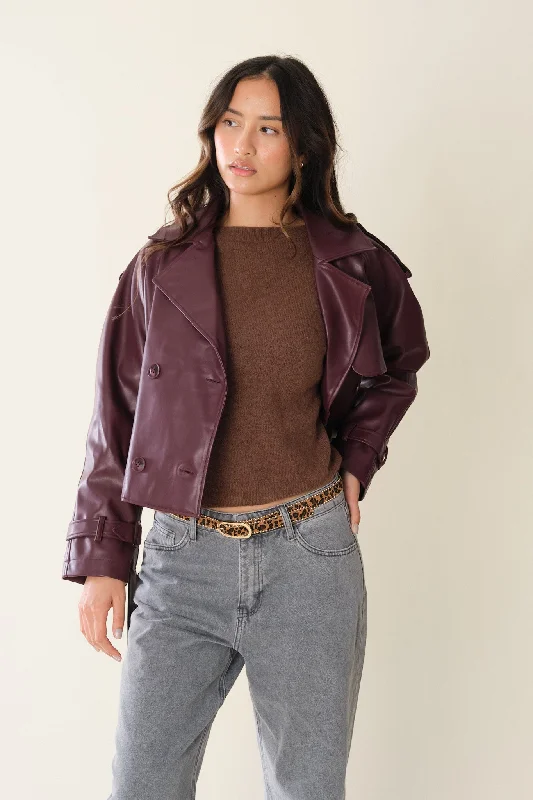 Trendy athleisure wear for women-Plum Yvette Jacket