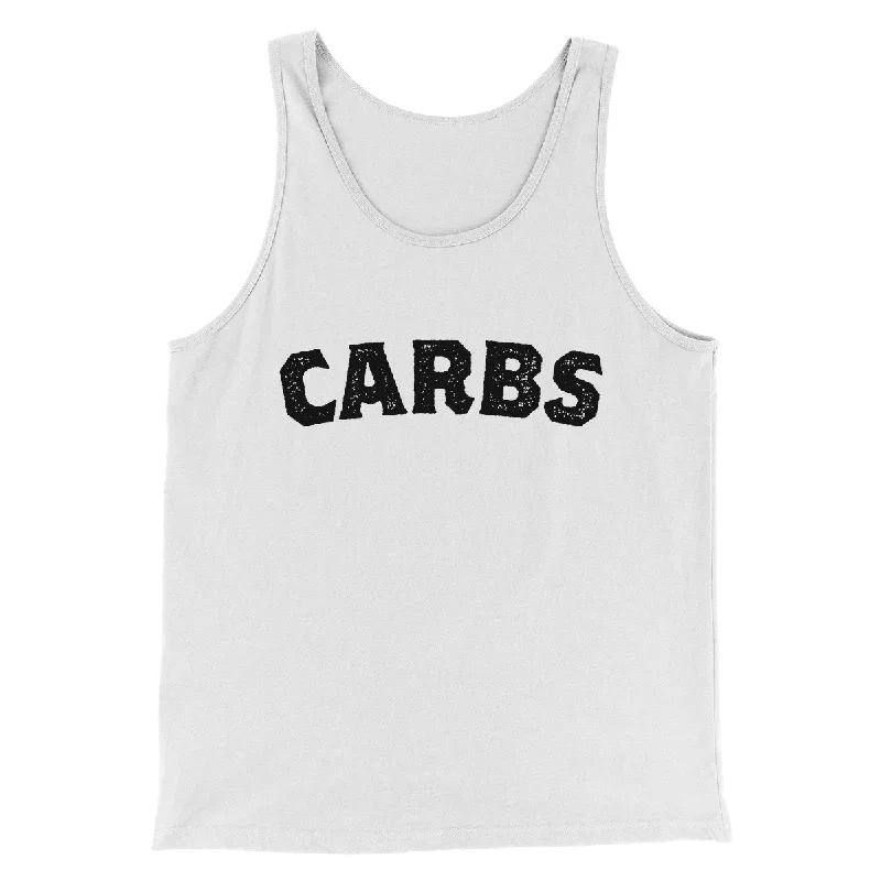 Designer blazers for office wear-Carbs Men/Unisex Tank Top