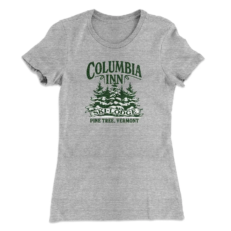 Affordable hoodies for women-Columbia Inn Women's T-Shirt