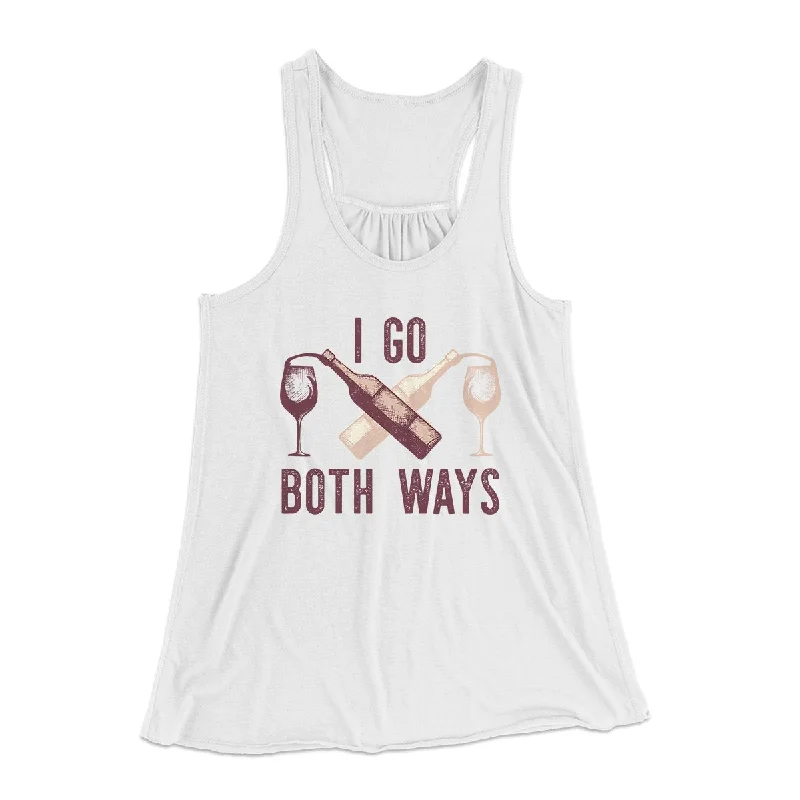 Casual summer dresses for women-I Go Both Ways Women's Flowey Tank Top