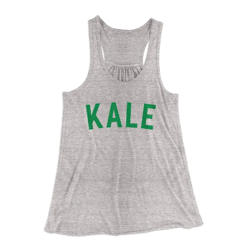 Trendy sweatpants for women-Kale Women's Flowey Tank Top