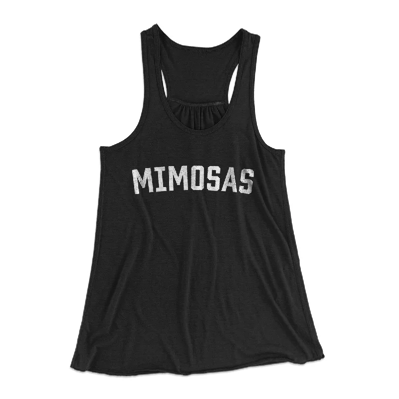 Casual hoodies for women-Mimosas Women's Flowey Tank Top