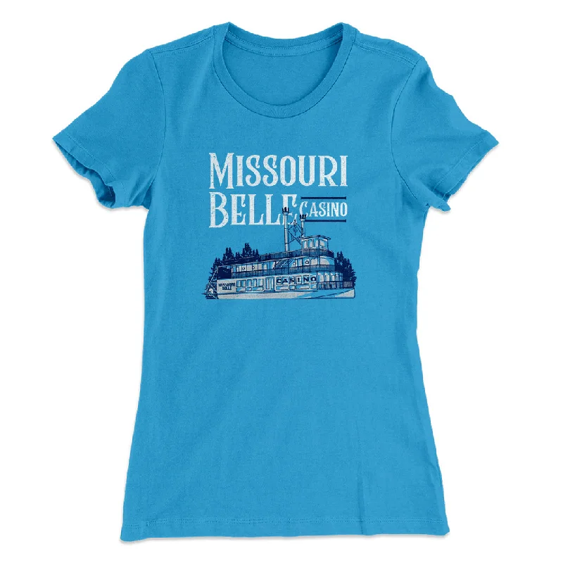 Affordable maxi dresses for weddings-Missouri Belle Casino Women's T-Shirt