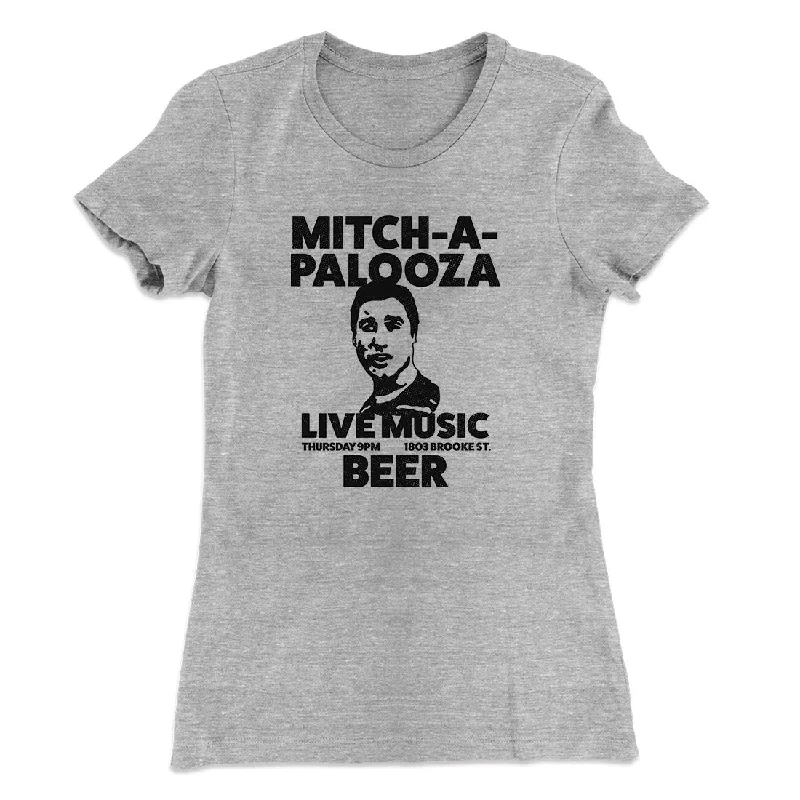 Chic midi skirts for office-Mitch-A-Palooza Women's T-Shirt