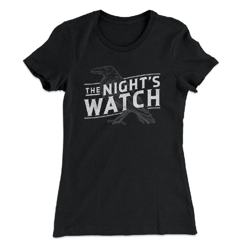 Casual graphic tees for women-The Night's Watch Women's T-Shirt