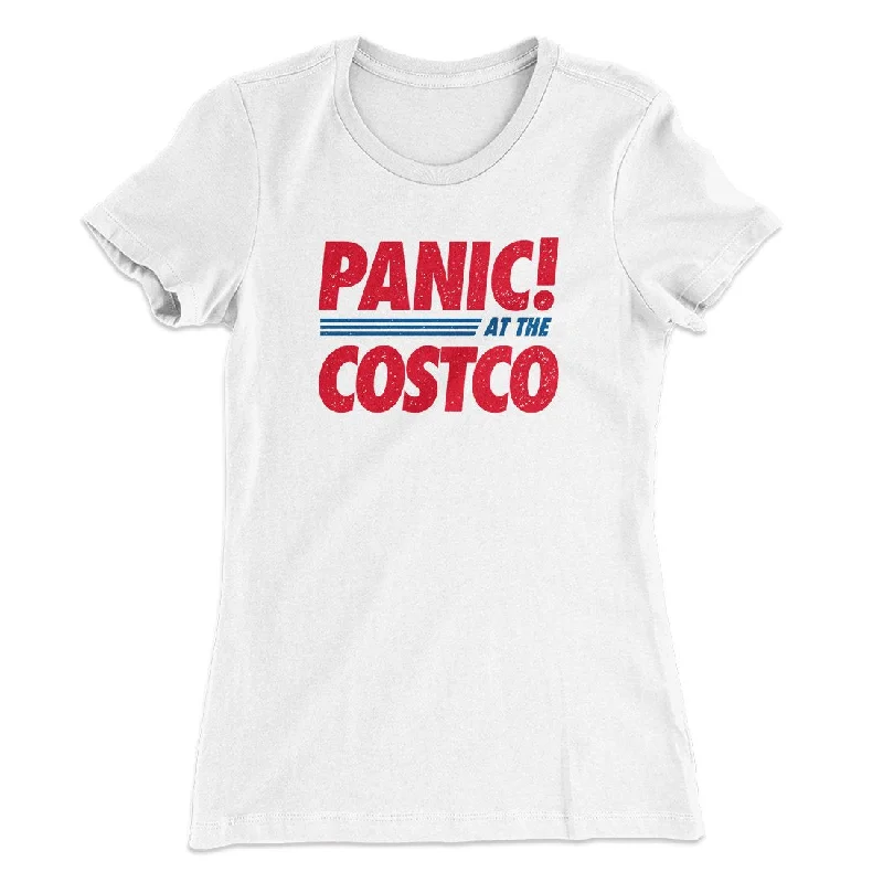 Chic midi skirts for office-Panic! At The Costco Women's T-Shirt