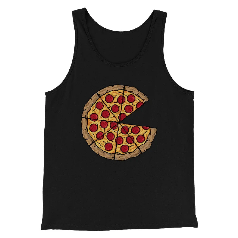 Elegant evening tops with lace-Pizza Slice Couple's Shirt Men/Unisex Tank Top