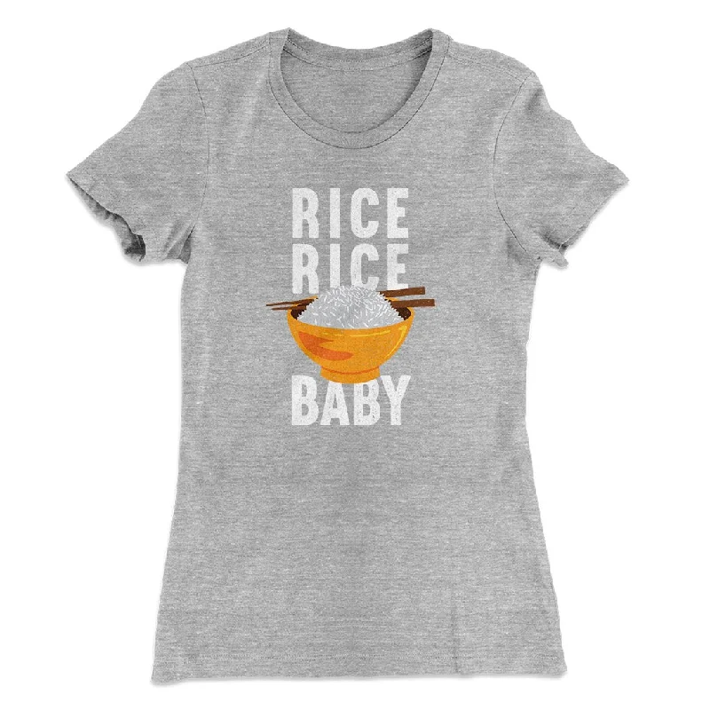 Designer knit tops for winter-Rice Rice Baby Women's T-Shirt