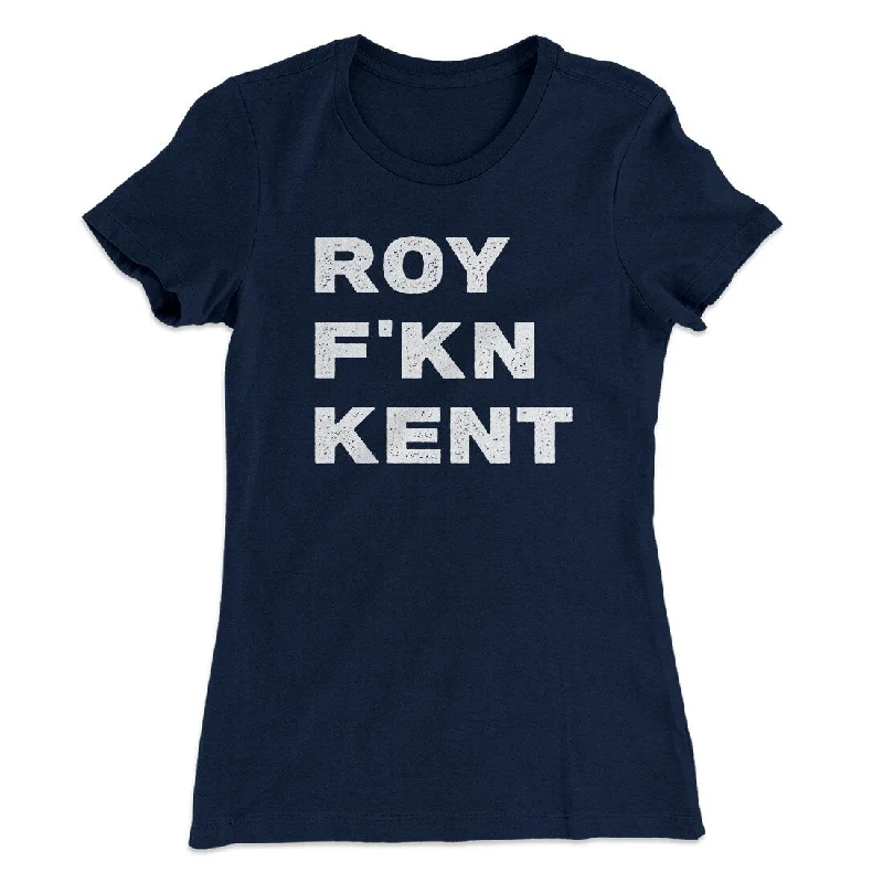 Elegant cocktail dresses in black-Roy F-Kn Kent Women's T-Shirt