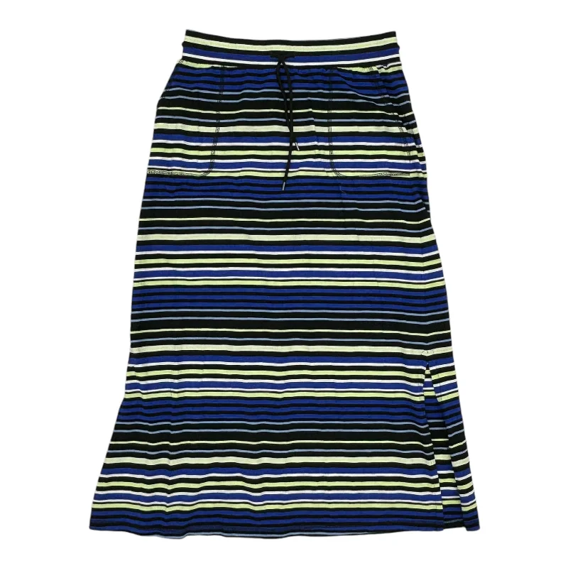 Vintage sundresses with sleeves-Skirt Maxi By Talbots In Striped Pattern, Size:Sp