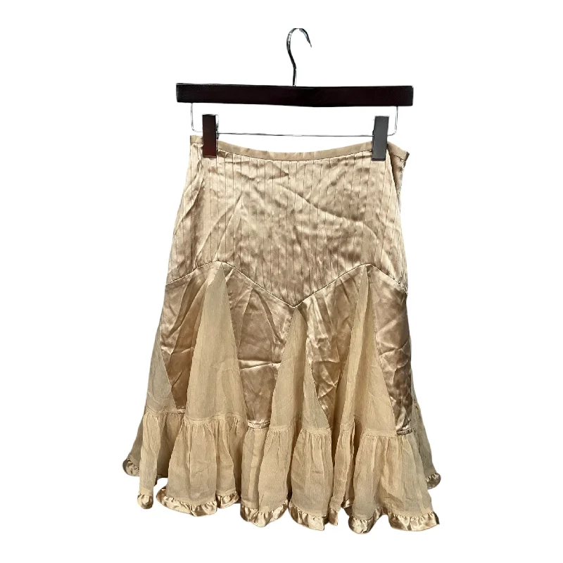 Elegant evening tops with lace-Skirt Mini & Short By Banana Republic In Beige, Size: Xs