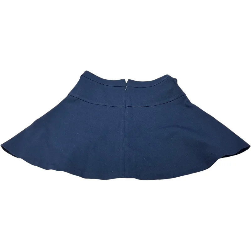 Elegant silk blouses for work-Skirt Mini & Short By Banana Republic In Blue, Size: Xs