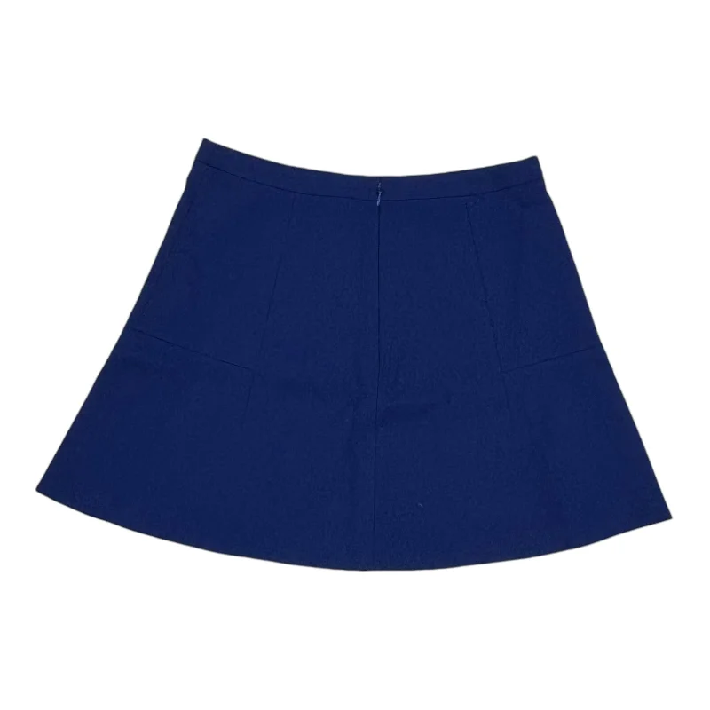 Casual t-shirts for women-Skirt Mini & Short By J. Crew In Blue, Size:8