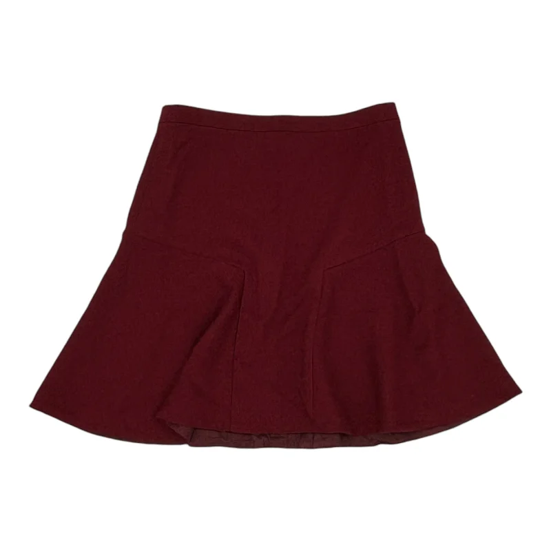 Luxury velvet pants for women-Skirt Mini & Short By J. Crew In Red, Size:2