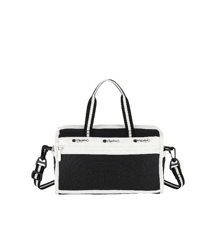 Luxury evening bags with pearls-Deluxe Mini Duffel