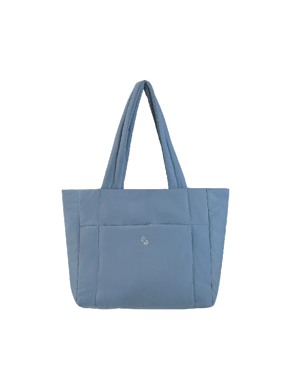 Affordable multi-pocket handbags-Puffer Shopper (Coast)