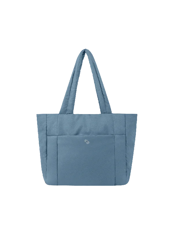 Small structured handbags for work-Puffer Shopper (Plush Lake)