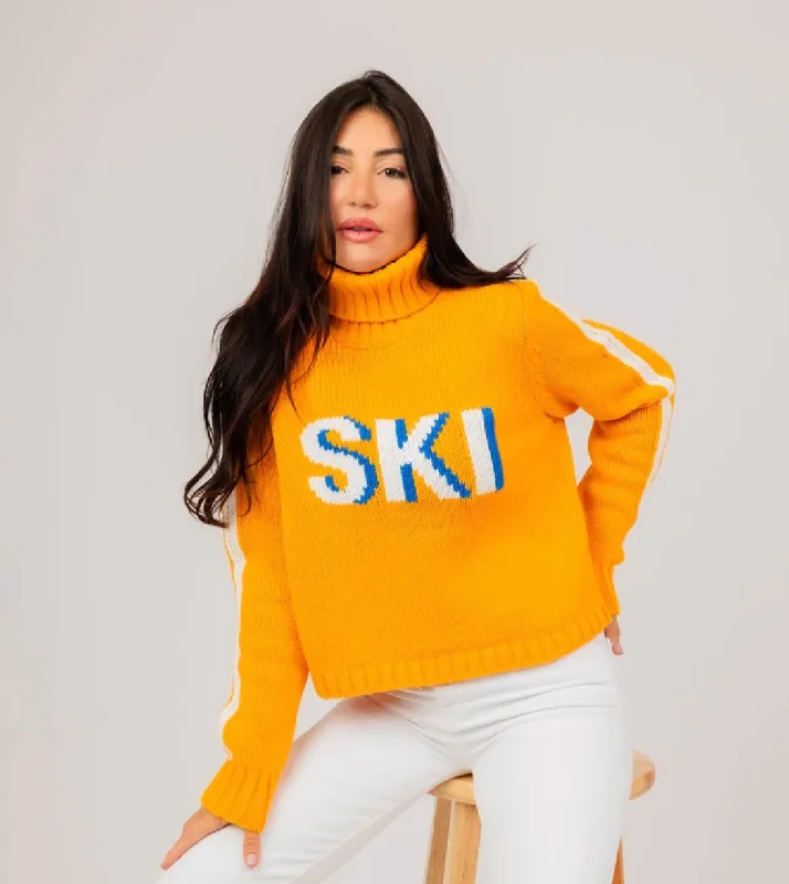 Stylish crop tops for summer-E&I Ski Sweater